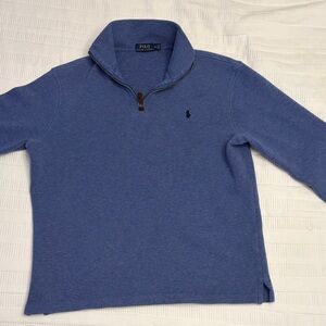 Ralph Lauren Classic Blue Knit Top